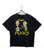 TULTEXタルテックス）の古着「半袖カットソー」｜ブラック