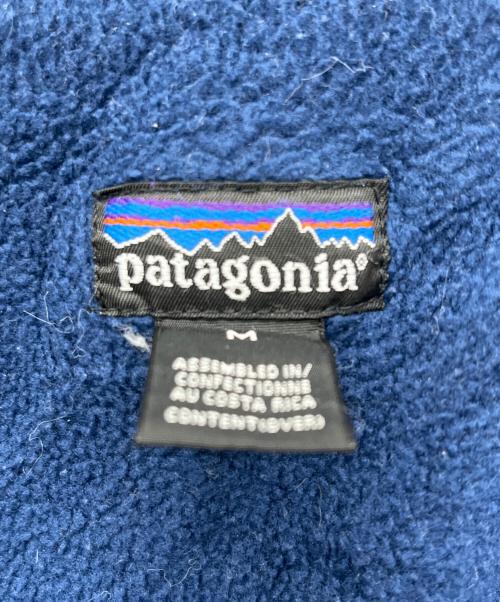 Patagonia（パタゴニア）Patagonia (パタゴニア) シェルドシンチラベスト ブラック×ブルー サイズ:Mの古着・服飾アイテム