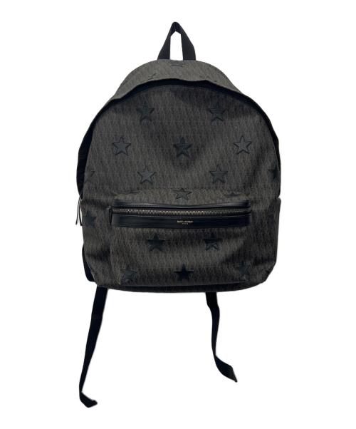Saint Laurent Paris（サンローランパリ）Saint Laurent Paris (サンローランパリ) スターハパッチバックパック ブラックの古着・服飾アイテム