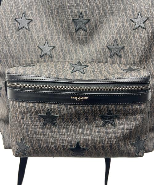Saint Laurent Paris（サンローランパリ）Saint Laurent Paris (サンローランパリ) スターハパッチバックパック ブラックの古着・服飾アイテム