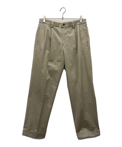 BROOKS BROTHERS（ブルックスブラザーズ）BROOKS BROTHERS (ブルックスブラザーズ) タックパンツ ベージュ サイズ:W32×L32の古着・服飾アイテム