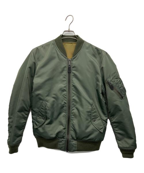 AVIREX（アヴィレックス）AVIREX (アヴィレックス) リバーシブルMA-1ジャケット カーキ サイズ:Mの古着・服飾アイテム