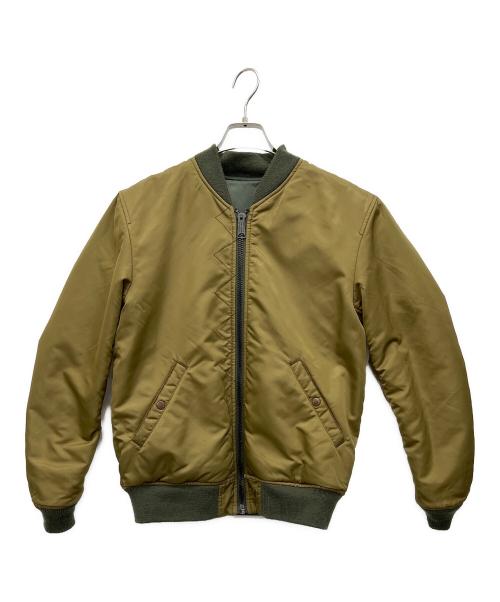 AVIREX（アヴィレックス）AVIREX (アヴィレックス) リバーシブルMA-1ジャケット カーキ サイズ:Mの古着・服飾アイテム