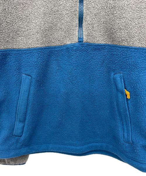 L.L.Bean（エルエルビーン）L.L.Bean (エルエルビーン) ハーフジップフリース グレー×ブルー サイズ:Sの古着・服飾アイテム