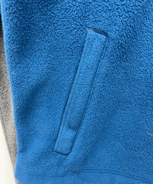 L.L.Bean（エルエルビーン）L.L.Bean (エルエルビーン) ハーフジップフリース グレー×ブルー サイズ:Sの古着・服飾アイテム