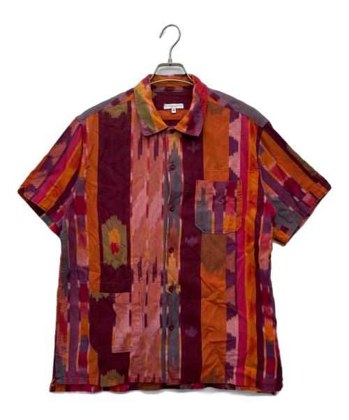 Engineered Garments（エンジニアド ガーメンツ）Engineered Garments (エンジニアド ガーメンツ) 半袖シャツ レッド サイズ:Mの古着・服飾アイテム