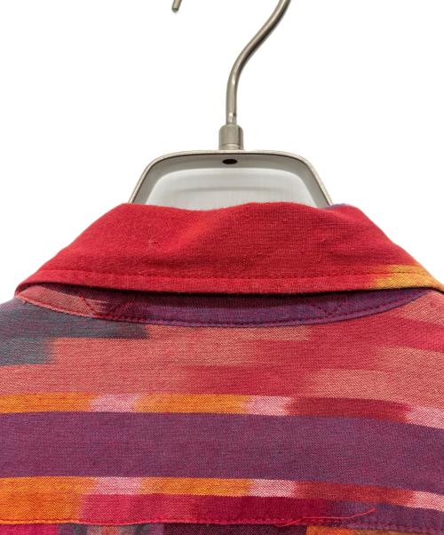 Engineered Garments（エンジニアド ガーメンツ）Engineered Garments (エンジニアド ガーメンツ) 半袖シャツ レッド サイズ:Mの古着・服飾アイテム