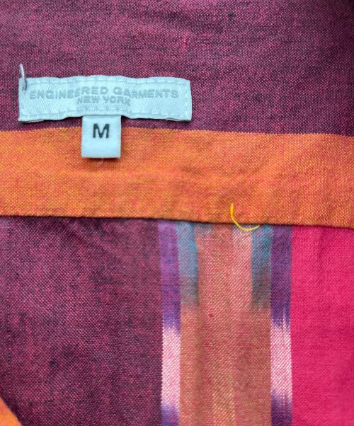 Engineered Garments（エンジニアド ガーメンツ）Engineered Garments (エンジニアド ガーメンツ) 半袖シャツ レッド サイズ:Mの古着・服飾アイテム