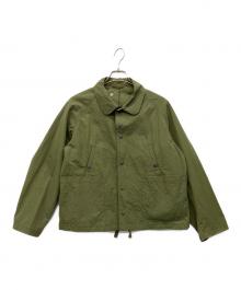 DESCENTE（デサント）の古着「ナイロンジャケット」｜オリーブ