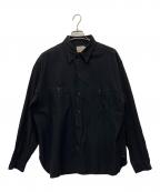 BUZZ RICKSON'Sバズリクソンズ）の古着「ウィリアム・ギブソン コレクション　長袖シャツ」｜ブラック