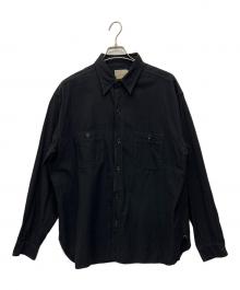 BUZZ RICKSON'S（バズリクソンズ）の古着「ウィリアム・ギブソン コレクション　長袖シャツ」｜ブラック