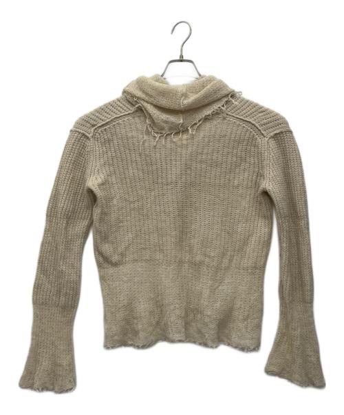 MIHARA YASUHIRO（ミハラヤスヒロ）MIHARA YASUHIRO (ミハラヤスヒロ) 薄手ニット アイボリー サイズ:FREEの古着・服飾アイテム