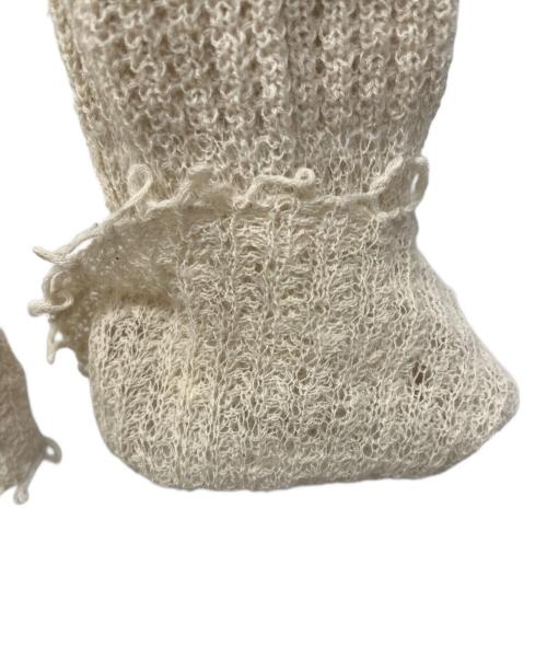 MIHARA YASUHIRO（ミハラヤスヒロ）MIHARA YASUHIRO (ミハラヤスヒロ) 薄手ニット アイボリー サイズ:FREEの古着・服飾アイテム