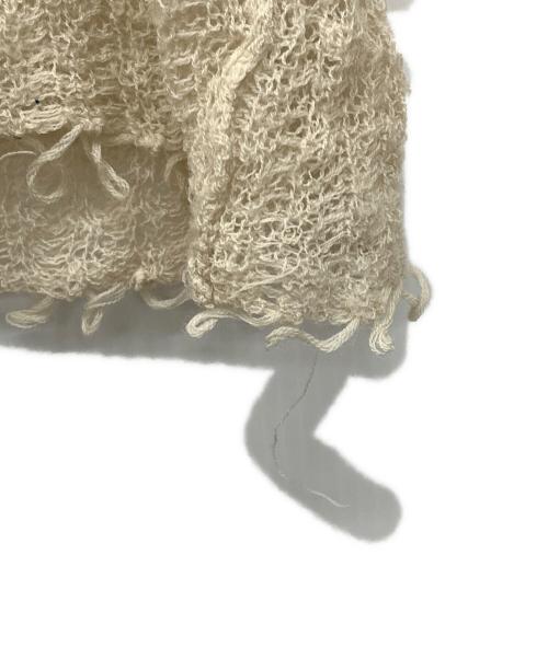 MIHARA YASUHIRO（ミハラヤスヒロ）MIHARA YASUHIRO (ミハラヤスヒロ) 薄手ニット アイボリー サイズ:FREEの古着・服飾アイテム