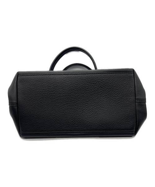 BALENCIAGA（バレンシアガ）BALENCIAGA (バレンシアガ) ハンドバッグ 	ネイビーカバス ブラックの古着・服飾アイテム