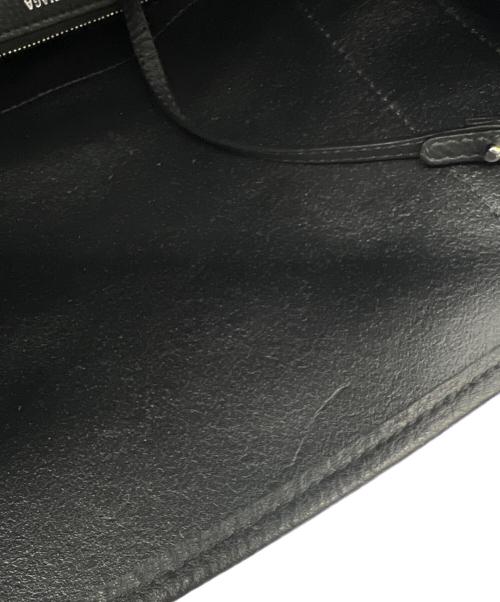 BALENCIAGA（バレンシアガ）BALENCIAGA (バレンシアガ) ハンドバッグ 	ネイビーカバス ブラックの古着・服飾アイテム