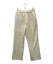 SLOBE IENA（スローブ イエナ）の古着「ピンタックパンツ」｜ホワイト
