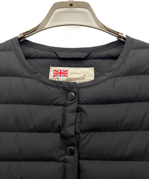 Traditional Weatherwear（トラディショナルウェザーウェア）Traditional Weatherwear (トラディショナルウェザーウェア) ダウンコート ブラック サイズ:34の古着・服飾アイテム