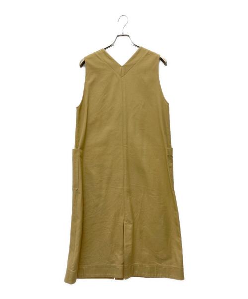 SHIPS any（シップスエニィ）SHIPS any (シップスエニィ) ワンピース ベージュ サイズ:FREEの古着・服飾アイテム