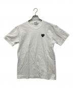 PLAY COMME des GARCONSプレイコムデギャルソン）の古着「Tシャツ」｜ホワイト