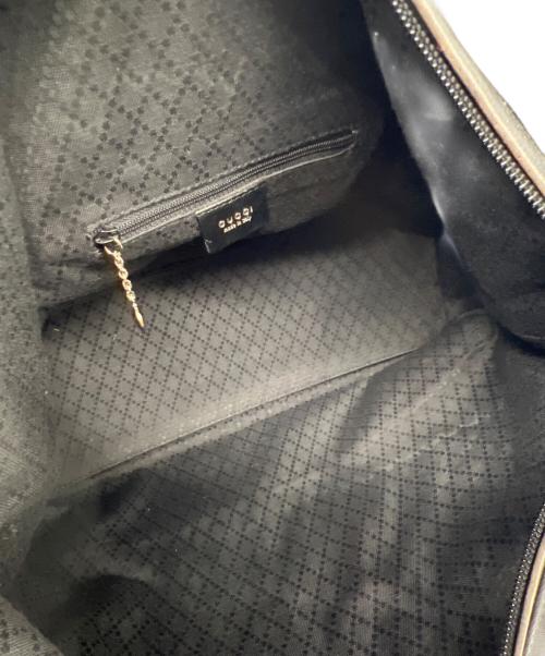 GUCCI（グッチ）GUCCI (グッチ) セミショルダーバッグ ブラックの古着・服飾アイテム