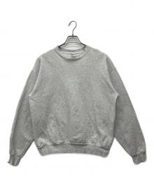 LOS ANGELES APPAREL（ロサンゼルスアパレル）の古着「クルーネックスウェット」｜ホワイト