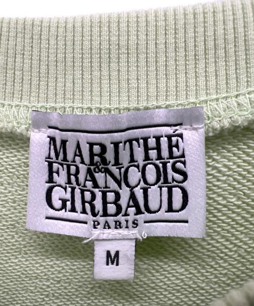 MARITHE+FRANCOIS GIRBAUD（マリテフランソワジルボー）MARITHE+FRANCOIS GIRBAUD (マリテフランソワジルボー) スウェット グリーン サイズ:Mの古着・服飾アイテム