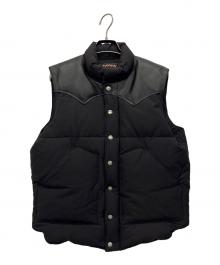 SUGAR CANE（シュガーケーン）の古着「ダウンベスト」｜ブラック