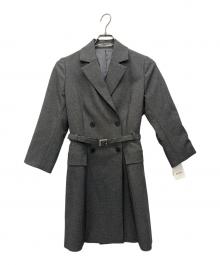 Snidel（スナイデル）の古着「長袖ワンピース」｜グレー