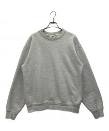 LOS ANGELES APPAREL（ロサンゼルスアパレル）の古着「クルーネックスウェット」｜ホワイト