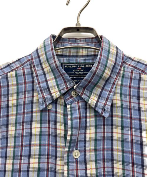 Ralph Lauren POLO SPORT（ラルフローレン ポロスポーツ）Ralph Lauren POLO SPORT (ラルフローレン ポロスポーツ) 長袖シャツ ブルー サイズ:Sの古着・服飾アイテム