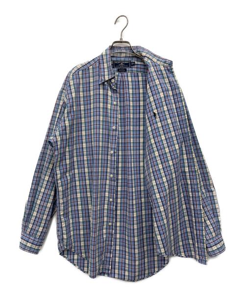 Ralph Lauren POLO SPORT（ラルフローレン ポロスポーツ）Ralph Lauren POLO SPORT (ラルフローレン ポロスポーツ) 長袖シャツ ブルー サイズ:Sの古着・服飾アイテム