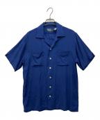 POLO RALPH LAURENポロ・ラルフローレン）の古着「半袖シャツ」｜ブルー