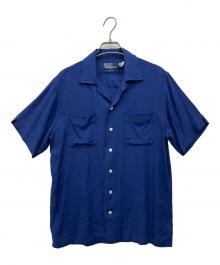 POLO RALPH LAUREN（ポロ・ラルフローレン）の古着「半袖シャツ」｜ブルー