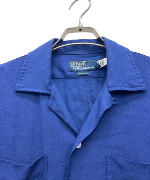 POLO RALPH LAUREN（ポロ・ラルフローレン）POLO RALPH LAUREN (ポロ・ラルフローレン) 半袖シャツ ブルー サイズ:XSの古着・服飾アイテム