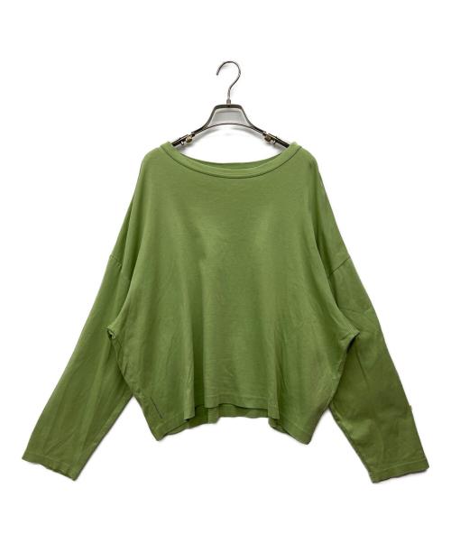 Deluxe 2003（デラックス）Deluxe 2003 (デラックス) ロングスリーブTシャツ グリーン サイズ:Mの古着・服飾アイテム