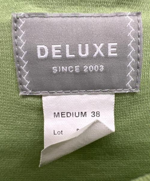 Deluxe 2003（デラックス）Deluxe 2003 (デラックス) ロングスリーブTシャツ グリーン サイズ:Mの古着・服飾アイテム