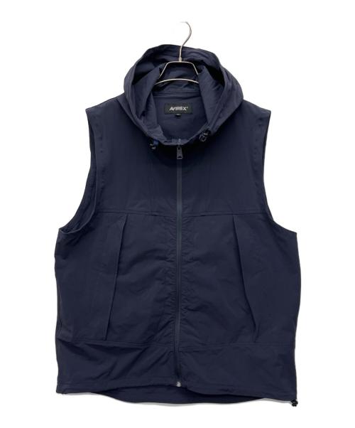 AVIREX（アヴィレックス）AVIREX (アヴィレックス) ベスト ネイビー サイズ:XLの古着・服飾アイテム