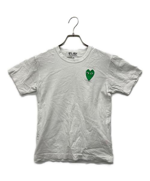 PLAY COMME des GARCONS（プレイコムデギャルソン）PLAY COMME des GARCONS (プレイコムデギャルソン) Tシャツ ホワイト サイズ:XXSの古着・服飾アイテム