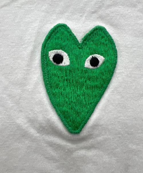 PLAY COMME des GARCONS（プレイコムデギャルソン）PLAY COMME des GARCONS (プレイコムデギャルソン) Tシャツ ホワイト サイズ:XXSの古着・服飾アイテム