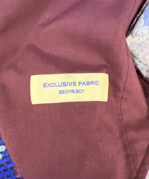 BEAMS BOY（ビームスボーイ）BEAMS BOY (ビームスボーイ) シェブロンプリントスカート マルチカラー サイズ:表記無しの古着・服飾アイテム