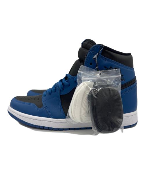 NIKE（ナイキ）NIKE (ナイキ) Air Jordan 1 Retro High OG ブルー×ブラック サイズ:26の古着・服飾アイテム