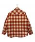 DIESEL (ディーゼル) シャツジャケット レッド×オレンジ サイズ:S：12000円