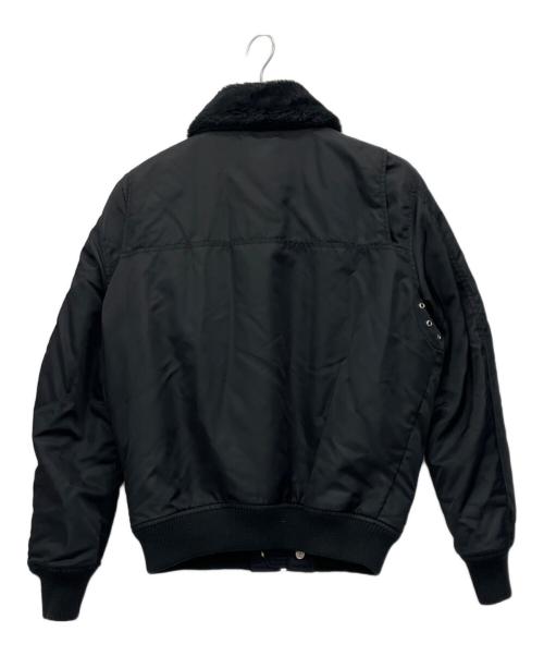 DIESEL（ディーゼル）DIESEL (ディーゼル) フライトジャケット ブラック サイズ:Sの古着・服飾アイテム