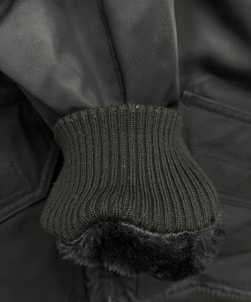 DIESEL（ディーゼル）DIESEL (ディーゼル) フライトジャケット ブラック サイズ:Sの古着・服飾アイテム