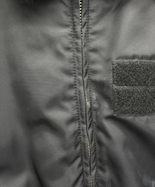 DIESEL（ディーゼル）DIESEL (ディーゼル) フライトジャケット ブラック サイズ:Sの古着・服飾アイテム