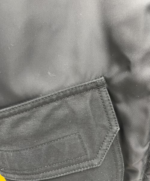 DIESEL（ディーゼル）DIESEL (ディーゼル) フライトジャケット ブラック サイズ:Sの古着・服飾アイテム