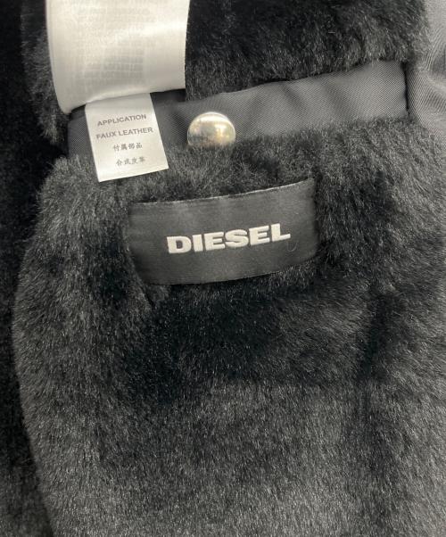 DIESEL（ディーゼル）DIESEL (ディーゼル) フライトジャケット ブラック サイズ:Sの古着・服飾アイテム