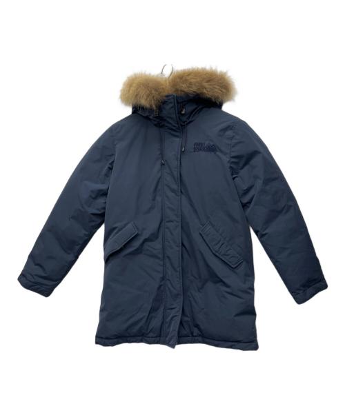 FIRST DOWN（ファーストダウン）FIRST DOWN (ファーストダウン) ダウンジャケット ネイビー サイズ:Mの古着・服飾アイテム