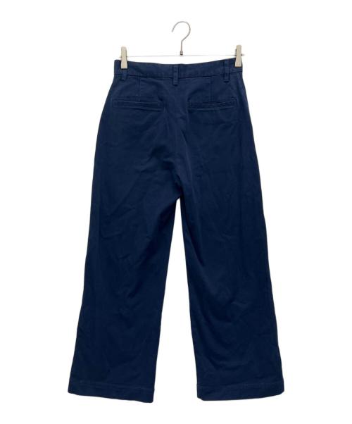 POLO RALPH LAUREN（ポロ・ラルフローレン）POLO RALPH LAUREN (ポロ・ラルフローレン) ワイドレッグチノ ネイビー サイズ:4の古着・服飾アイテム